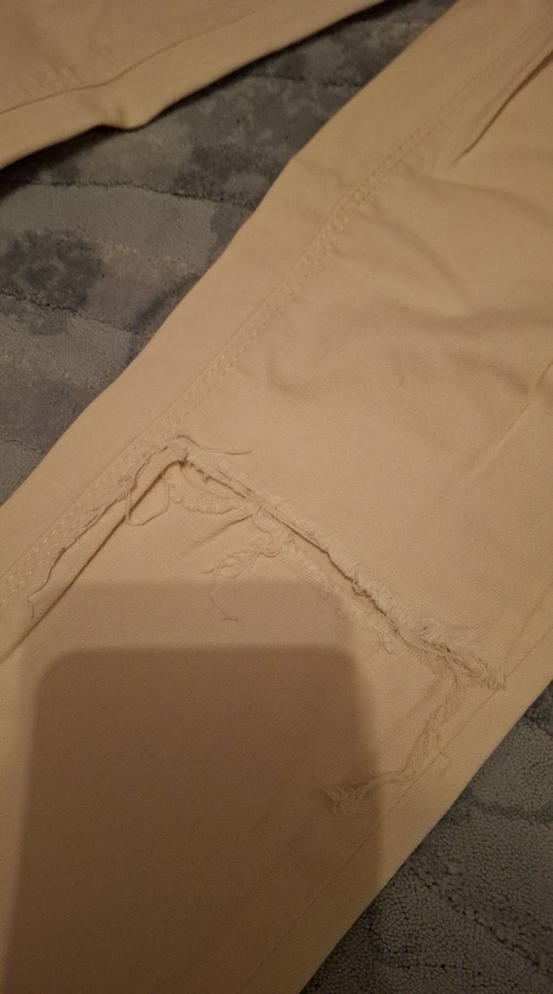 Bej Kadın Pamuk Pantolon - Günlük Şıklık - Görsel 4