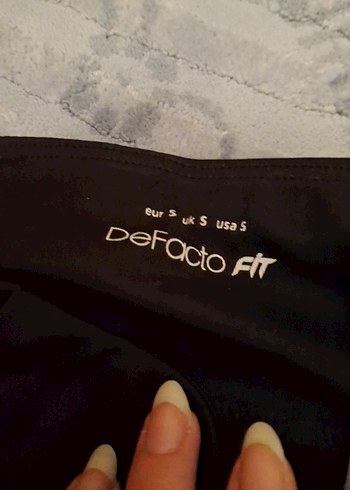 Kahverengi Kemerli Spor Tayt - Görsel 2