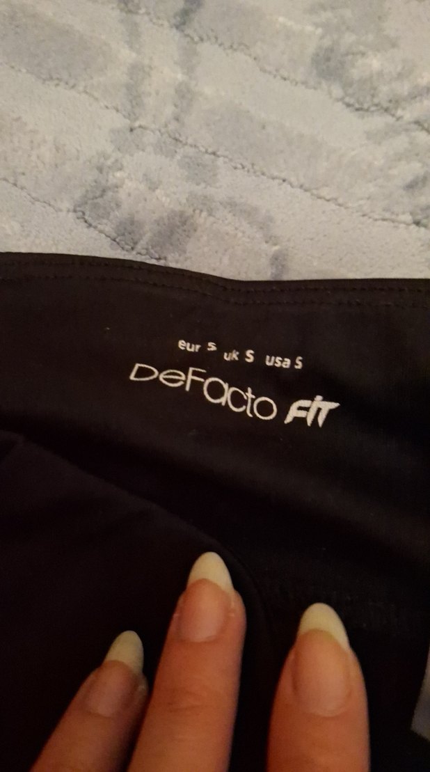 Kahverengi Kemerli Spor Tayt - Görsel 2