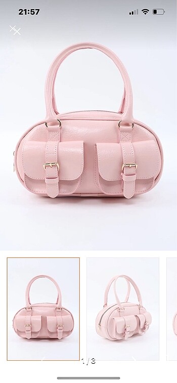 pembe çanta