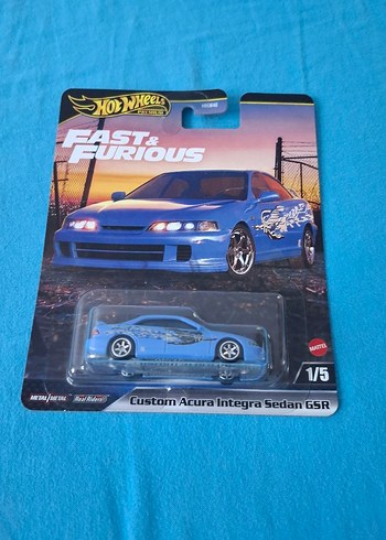 Mavi Hot Wheels Custom Acura Integra Sedan GSR