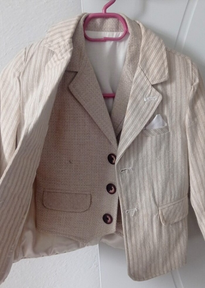 4 ./5 yasa uygun yelekli ceket  - Görsel 2