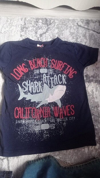 4 adet yazlık kısa kollu tişört  - Görsel 2