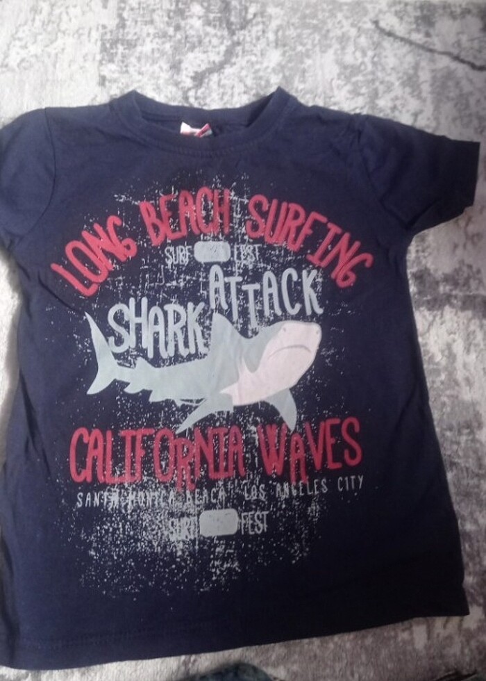 4 adet yazlık kısa kollu tişört  - Görsel 2