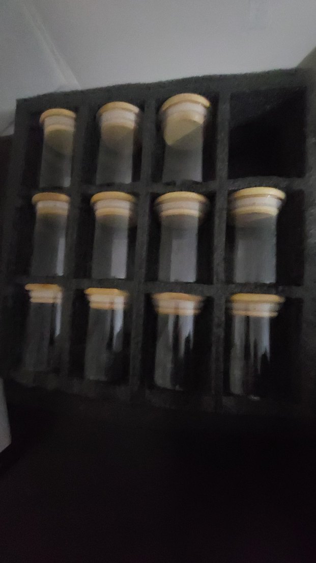 bambu Kapaklı Cam 11 adet baharat seti - Görsel 3