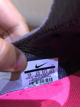 37 Beden gri Renk Nike ayakkabı
