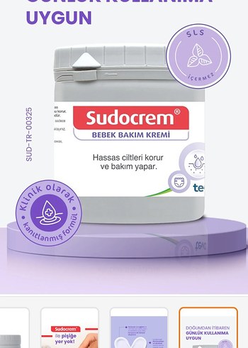 Sudocrem Bebek Bakım Kremi 125g - Görsel 4