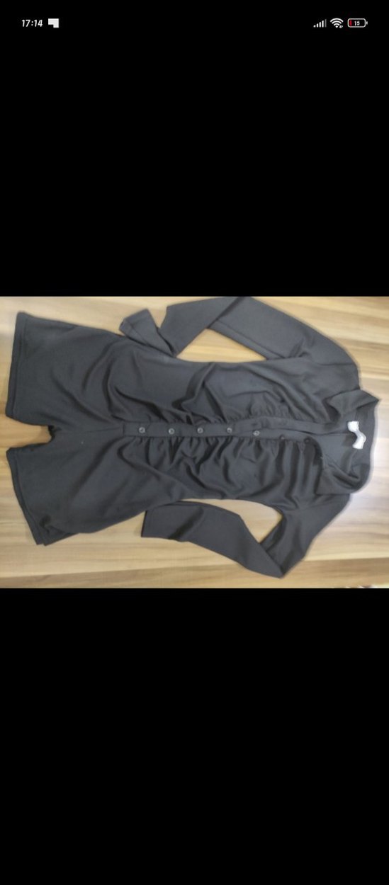 Uzun Kollu Siyah MiniTulum - Görsel 3