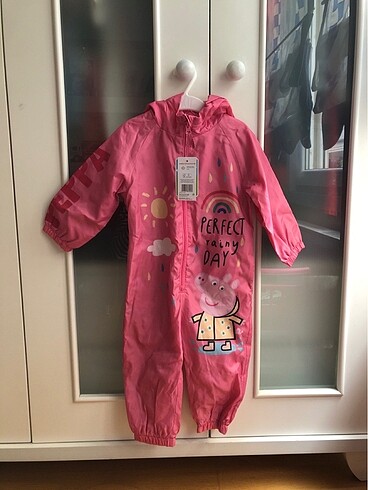 Peppa pig yağmurluk tulum