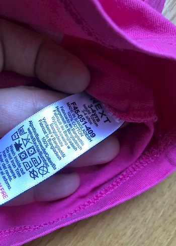 Kız Çocuk Pembe Baskılı Tişört - Görsel 4