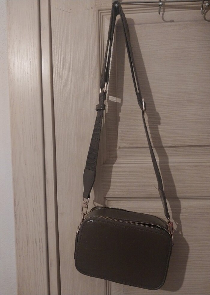 Twist deri çapraz canta - Görsel 3