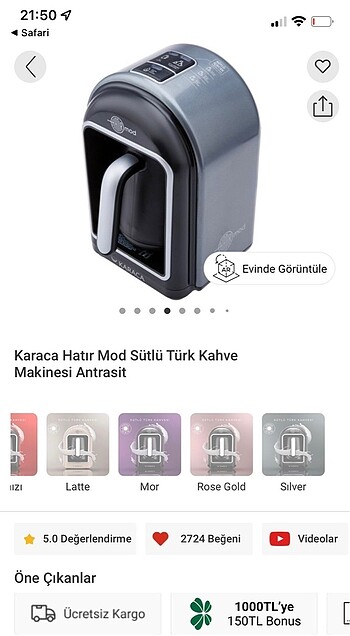 Kahve makinesi