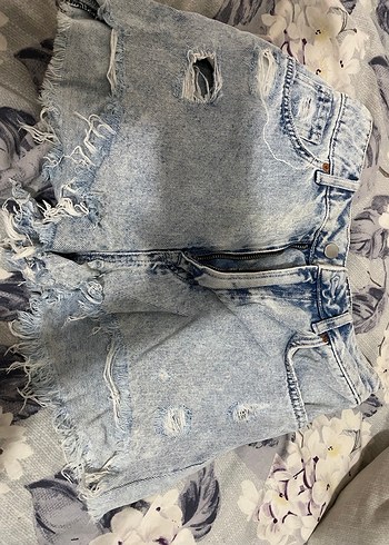 Mini Denim Şort - Görsel 2