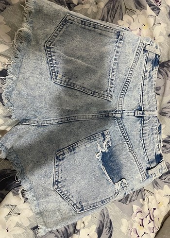 Mini Denim Şort - Görsel 3