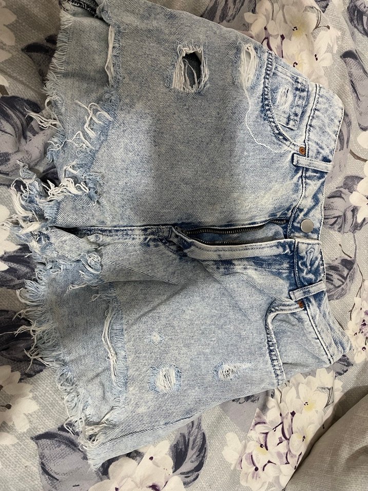 Mini Denim Şort - Görsel 2