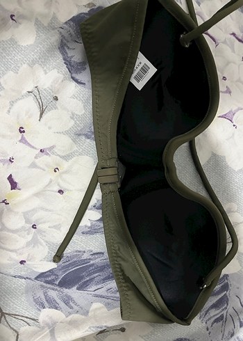 Haki Kadın Bikini Takımı Strappy Askılı - Görsel 2