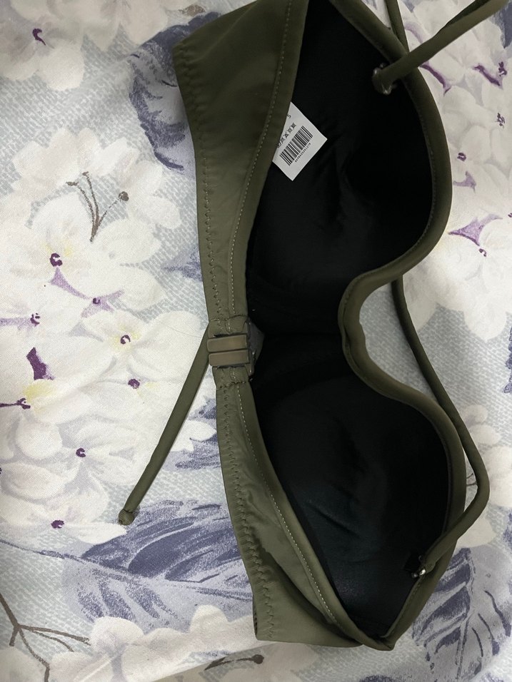 Haki Kadın Bikini Takımı Strappy Askılı - Görsel 2