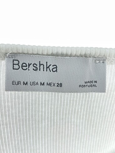 m Beden beyaz Renk Bershka Bluz p İndirimli.
