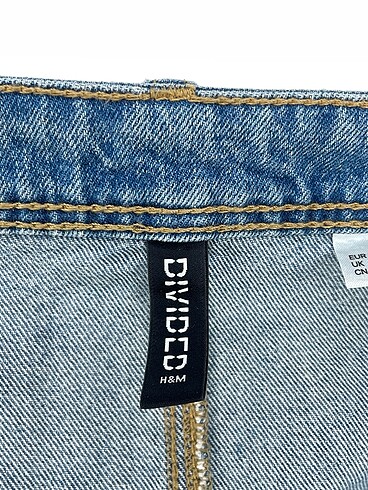 38 Beden mavi Renk H&M Mini Etek p İndirimli.