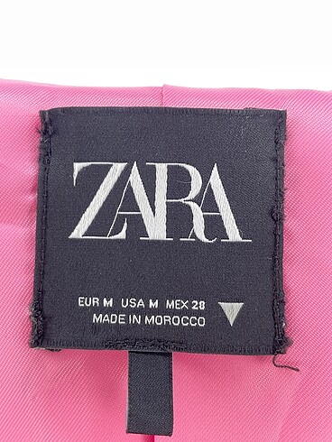 m Beden pembe Renk Zara Blazer %70 İndirimli.
