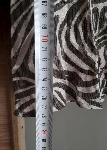 LCW sıfır etiketli Zebra Desenli Uzun Kollu Gömlek - Görsel 4