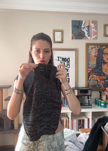 Bershka triko crop