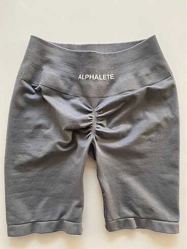 Alphalete Büzgülü Spor Kısa Tayt