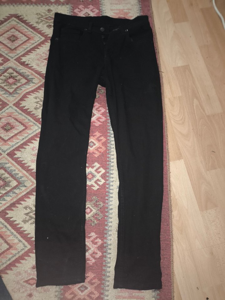 Erkek Siyah Denim Rozet - Görsel 2