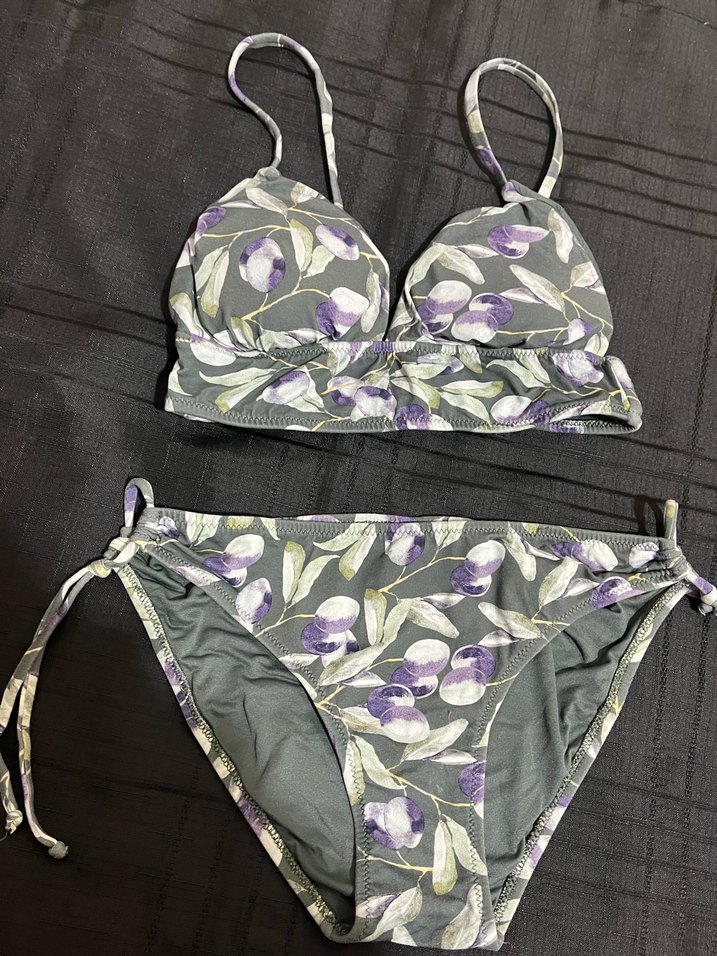 Çiçek Desenli Bikini Takımı - Görsel 2