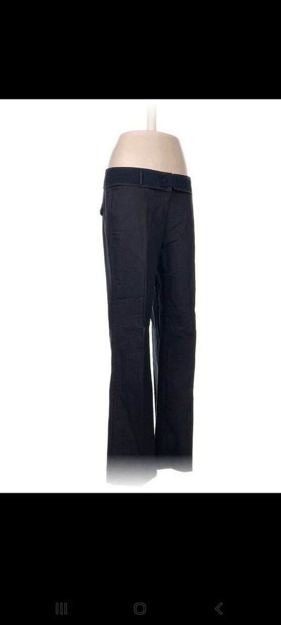 Kadın Gri Kemerli Normal Paça Jean Pantolon - Görsel 2