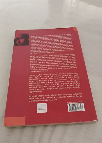Felsefenin Temel Disiplinleri - Heinz Heimsoeth - Görsel 2