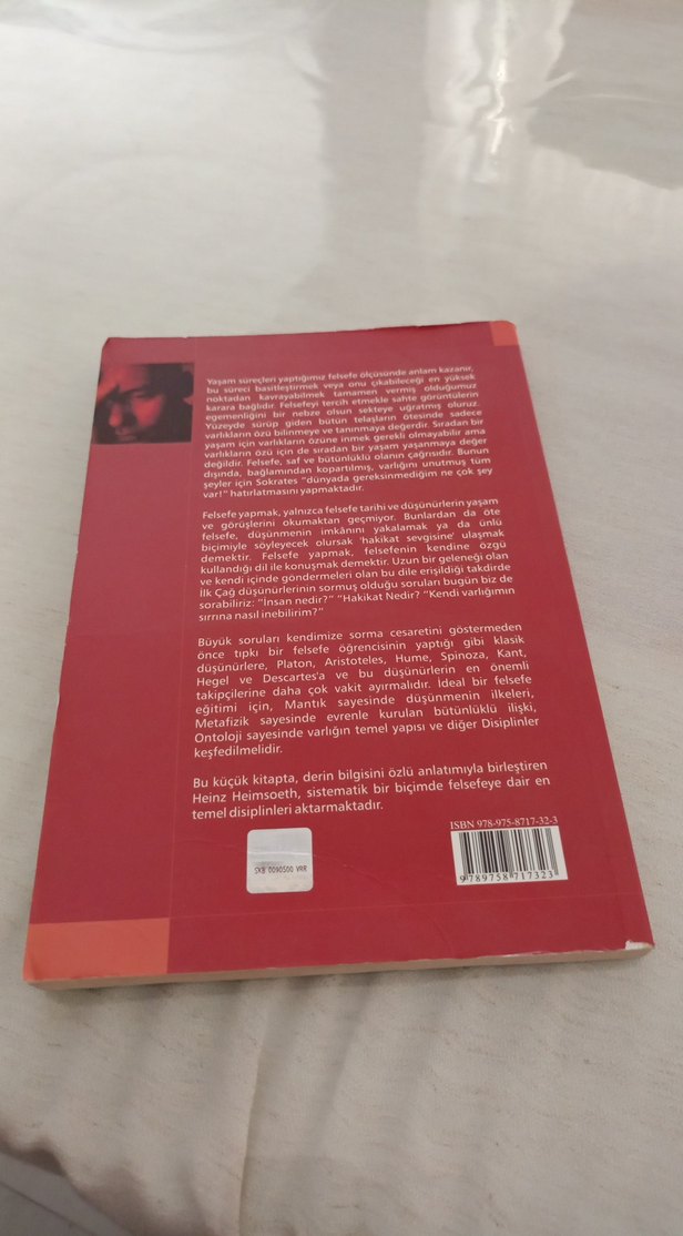 Felsefenin Temel Disiplinleri - Heinz Heimsoeth - Görsel 2