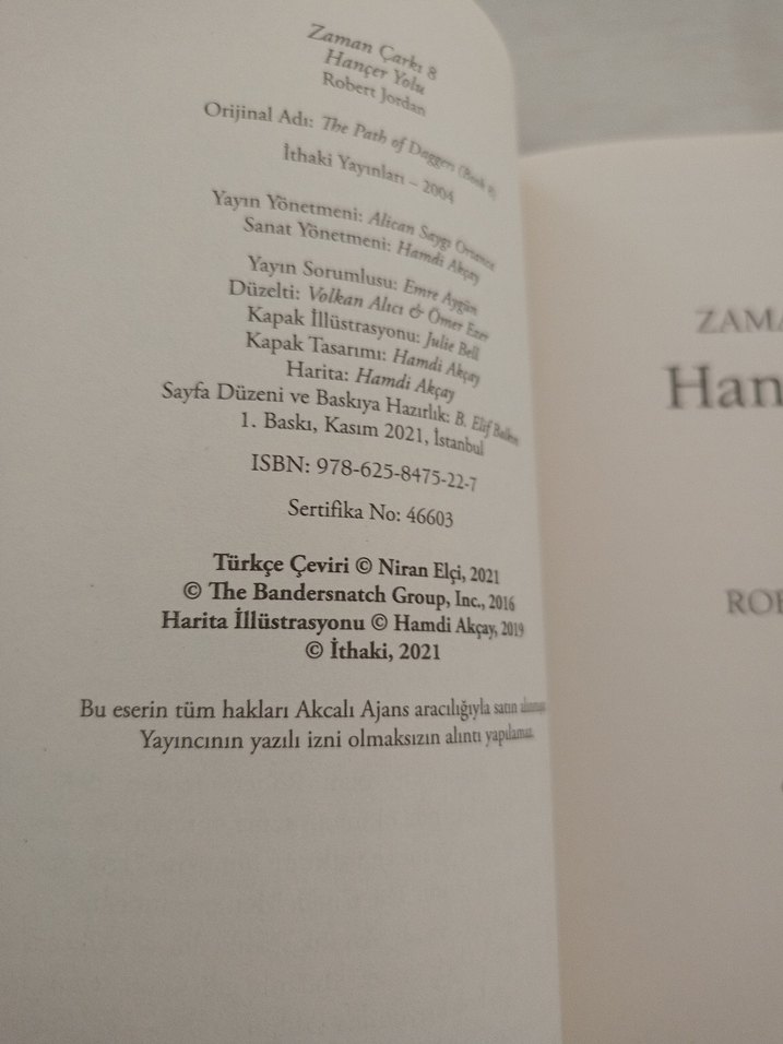 Robert Jordan - Hançer Yolu (Sekizinci Kitap) - Görsel 2