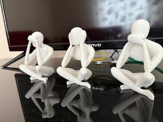 Görmedim, Duymadım, Bilmiyorum Biblo Set - Görsel 5