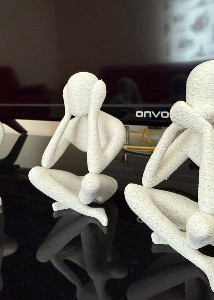 Görmedim, Duymadım, Bilmiyorum Biblo Set - Görsel 4