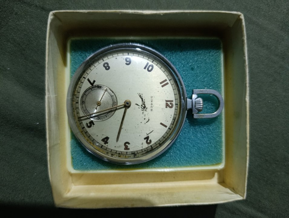 Vintage Singer Antika Köstekli Saat - Görsel 2