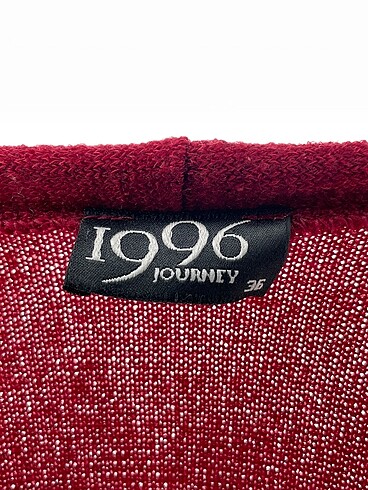 36 Beden kırmızı Renk Journey Hırka %70 İndirimli.