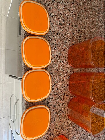 Beden turuncu Renk Tupperware