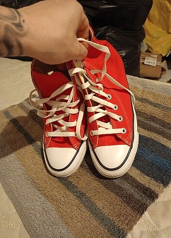 38 Beden beyaz Renk Orjinal Converse