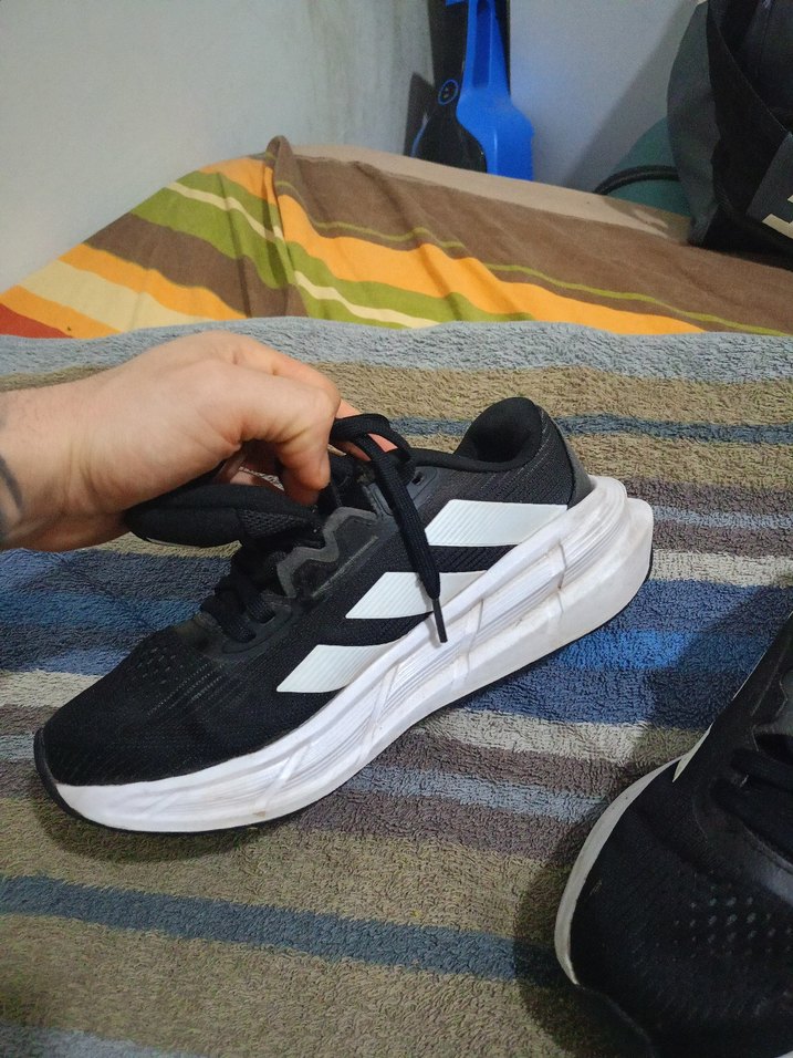 orjinal Adidas Siyah-Beyaz Spor Ayakkabı — görsel 9/9