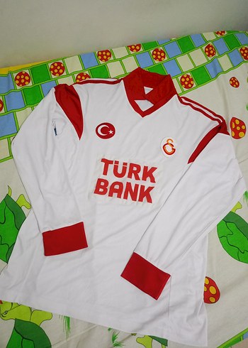 GS Store Galatasaray Beyaz Uzun Kollu Futbol Formasi