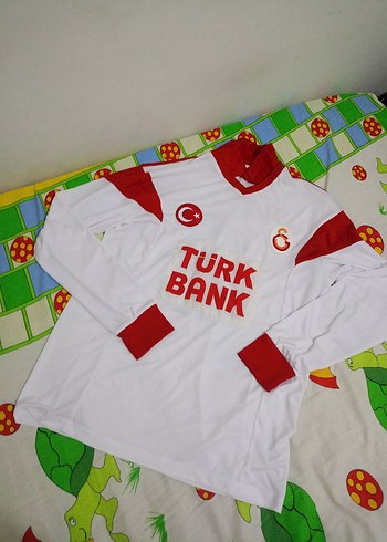 GS Store Orjinal Galatasaray Turk Bank Uzun Kollu Forma