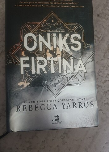 Oniks fırtına dördüncü kanat serisi ciltli