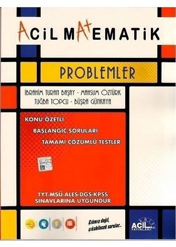 Acil Matematik Problemler Soru Bankası