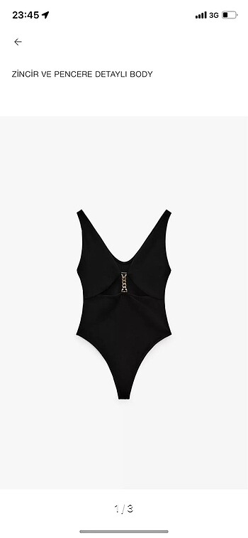 ZARA ZINCIR VE PENCERE DETAYLI BODY