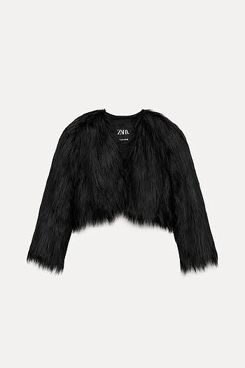 ZW COLLECTION KISA SUNI KURK CEKET