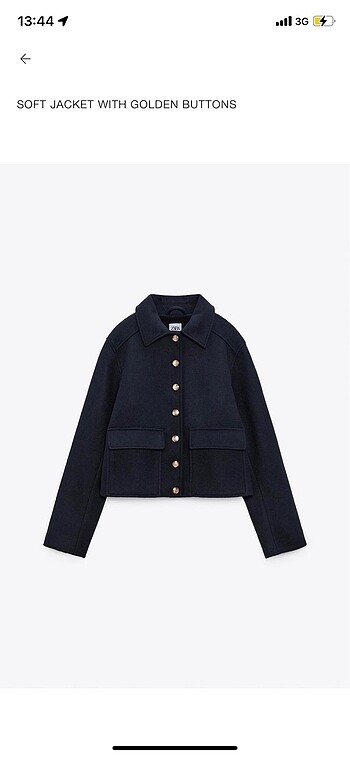 ZARA YENI CEKET