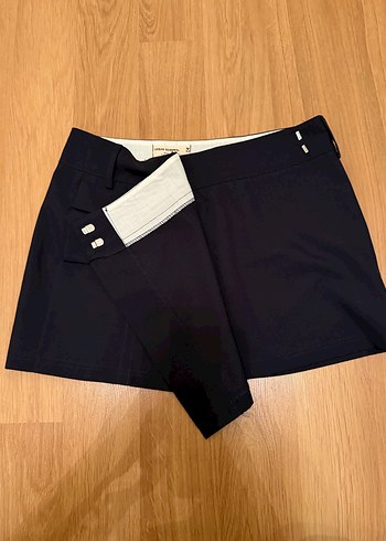 Siyah Mini Etek, Rahat Kesim, Ofis Stili - Görsel 2