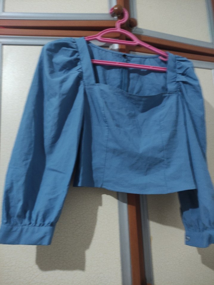 Mavi Kadın Uzun Kollu Bluz - Görsel 2