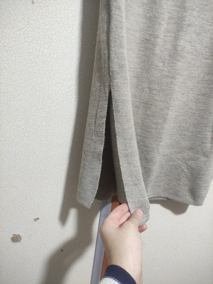 Gri Midi Kadın Kalem Etek - Görsel 3